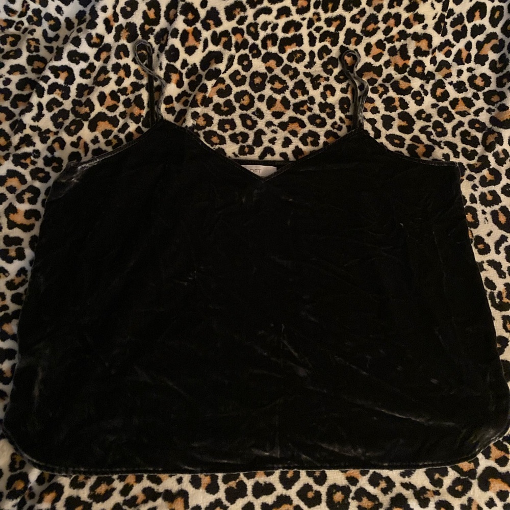 Loft velvet tank